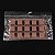 Forma Molde Silicone Chocolate Bombom Doces Quadrados  21cm - Imagem 2