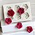 Molde Silicone 6 Rosas 9,6x6,7cm Bolo Confeiteiro Fondant - Imagem 2