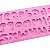 Molde Silicone Letras Alfabeto Chocolate Fondant Biscuit - Imagem 4