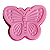 Forma Molde Silicone Borboleta 13cm Chocolate Sabonete  Vela - Imagem 2