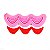 Molde Silicone Renda Pano Drape Tecido Drapeado Enfeite Bolo - Imagem 1