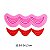 Molde Silicone Renda Pano Drape Tecido Drapeado Enfeite Bolo - Imagem 3