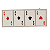 Molde Silicone Baralho Cartas Carteado Cassino Jogo Buraco - Imagem 5