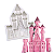Molde Silicone Castelo Princesa Reino Rainha Principe Coroa - Imagem 1