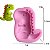 Forma Molde Silicone Dinossauro Triceratops Tiranossauro Rex - Imagem 2
