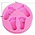 Molde Silicone Pes Pezinhos Cha Bebe Nenem Fondant Biscuit - Imagem 4