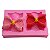 Molde Silicone Laço Laços Grandes Fondant Biscuit Chocolate - Imagem 1