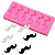 Molde Silicone Bigode Barba Fondant Biscuit Biscoito Bolo - Imagem 2