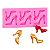 Molde Silicone Sapato Sapatos Salto Mulher Fondant Biscuit - Imagem 1
