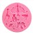 Molde Silicone Animais Girafa Avestruz Elefante Flamingo - Imagem 2