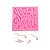 Molde Silicone Musica Letras Notas Musicais Fondant Biscuit - Imagem 2