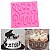 Molde Silicone Musica Letras Notas Musicais Fondant Biscuit - Imagem 6