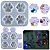 Forma Molde Silicone Resina 4 Patinhas Pata Cachorro Gato - Imagem 6