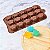 Molde Silicone Chocolate Bombom Doces Coroa Fondant 21.5cm - Imagem 3