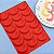 Molde Silicone Luas Lua 28.5cm Chocolate Fondant Biscuit - Imagem 5