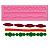 Molde Silicone Decoraçao Enfeite Bolo Flores Renda Fondant - Imagem 5