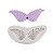 Molde Silicone Asas Anjo Cupido Chocolate Fondant Biscuit - Imagem 1
