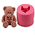 Forma Molde Silicone Urso Ursinho Realista 3d Chocolate - Imagem 1
