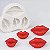 Molde Silicone Boca Beijo Mulher Batom Labio Fondant Resina - Imagem 6
