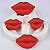 Molde Silicone Boca Beijo Mulher Batom Labio Fondant Resina - Imagem 3