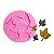 Molde Silicone Folha Folhas Outono Arvore Fondant Biscuit - Imagem 1