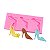 Molde Silicone Sapatos Salto Sandalia Fondan Biscuit Resina - Imagem 1
