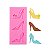 Molde Silicone Sapatos Salto Sandalia Fondan Biscuit Resina - Imagem 2