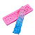 Tapete Molde Silicone Flores Floral Violetas Fondant Biscuit - Imagem 4