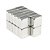 IMA DE NEODIMIO 10X10X5MM N35 - KIT COM 10 PECAS - Imagem 1