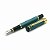 CANETA TINTEIRO EXECUTIVA PONTA PENA BRILHANTE VERDE 0,5MM - Imagem 3