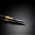 CANETA TINTEIRO EXECUTIVA METAL DOURADO PONTA FINA 0,38MM - Imagem 5