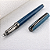 CANETA TINTEIRO EXECUTIVA CALIGRAFIA AZUL MESCLA 0,38MM INOX - Imagem 1