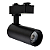 SPOT UP P/TRILHO 10W 3.000K PRETO BLUMENAU- 36103001 - Imagem 1