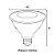 LAMPADA LED PAR30 9,8W  BIVOLT 4.000K - (01981014)  BLUMENAU - Imagem 2
