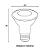 LAMPADA LED PAR20 E27 - 8W BIVOLT 4.000K - (01071014) BLUMENAU - Imagem 2