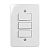 3 INTERRUPTORES SIMPLES 6A-250V 4X2 BR RENOVA MARGIRIUS 21381 - Imagem 1