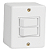 2 INTERRUPTORES SIMPLES 6A 250V  BOX ILUMI - Imagem 1