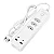 EXTENSAO ELETRICA 10A 110VAC/ 220VAC, BOTAO ON/OFF, 3 TOMADAS KP-BX2203 - Imagem 2