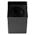 SPOT CLEAN SOBREPOR QUADRADO MR16 GU10 - PRETO-  BLUMENAU (55451001) - Imagem 1