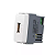 MODULO TOMADA CARREGADOR USB 1A-BIVOLT BR B3 MARGIRIUS - Imagem 1