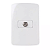 CONJ TOMADA TV COAXIAL 75 OHMS 4X2 BR B3 MARGIRIUS 19480 - Imagem 1