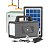 KIT DE ILUMINACAO PORTATIL MULTIFUNCIONAL SOLAR DP-7711 - Imagem 1