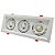 SPOT EVIDENCE TRIO AM3000K-BR6500K 21W BRANCO FOSCO - Imagem 1