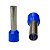 CONECTOR TUBULAR 10MM2, PLUG 18MM METAL 100UN - Imagem 1