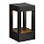 BALIZADOR EFFECT IP65 2700K 7W PRETO FOSCO AVANT - Imagem 1
