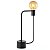 LUMINÁRIA DE MESA ARAMIS COR-PRETA 1XE27 COM ENTRADA USB - Imagem 4