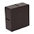ARANDELA ELEGANCE QUATTRO IP65 COR-CAFÉ 3000K 6W BIVOLT AVANT - Imagem 1