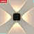 ARANDELA DE LED 4 FOCOSX1W ABS IP65 NE-BH-15 - Imagem 1