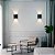 ARANDELA  DE LED 2 FOCOSX1W ABS IP 65 NE-BH-06 - Imagem 2