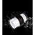 ARANDELA DE LED ACRÍLICO REDONDA 2 FOCOSX5W ABS IP65 NE-BH-04 - Imagem 4